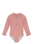 Huttelihut - Swimsuit Ls - Upf 60+ - Ujumisriided - 128