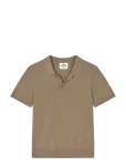 Mads N&oslash;rgaard - Cotton Knit Pelle Polo Tee - L&uuml;hikeste varrukatega - 104