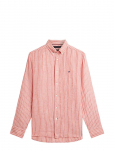 Tommy Hilfiger - Linen Bengal Stripe Rf Shirt - Linased s&auml;rgid - XXL