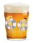 Holmegaard - Mikkeller Pint Beer Glas 2026 40 Cl Clear W. Deco - &Otilde;lleklaasid - 12 CM
