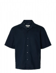 Selected - Slmrlxclay Linenblend Ss Shirt Res Noos - Vabaaja s&auml;rgid - XXL