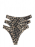 Lindex - 3-Pack Thong With Low Waist - Stringid - XS