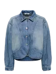 ONLY - Onlamber Ls Dnm Jacket Gua - L&uuml;hikesed teksap&uuml;ksid - M