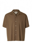 Selected - Slhrlxair Mix Ss Shirt - Vabaaja s&auml;rgid - XXL