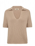 MOS MOSH - Mmarin Ss Collar Cotton Knit - Džemprid - XL