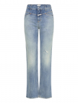 Closed - Style Name Straight-X Jeans Mid Blue - Alt laienevad - 27