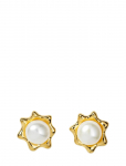 Syster P - Florentina Pearl Studs Gold - Needid - ONE SIZE