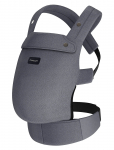 Momcozy - Momcozy Newborn To Toddler Cotton Soft Structured Carrier Grey - Lapsekandmiskotid ja kandelinad - ONE SIZE