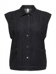 ONLY Carmakoma - Carkennedy Sl Dnm Waistcoat Box Bj - L&uuml;hikesed teksap&uuml;ksid - 42