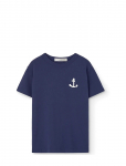 THE ANIMALS OBSERVATORY - Rooster Kid T-Shirt Deep Blue - L&uuml;hikeste varrukatega - 140