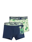 Lindex - 2-Pack Minecraft Boxer Shorts - Alusp&uuml;ksid - 86/92