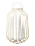 Blomus - Mobile Led Lamp L - 49 Cm, &Oslash; 31 Cm - Lito Led - Silk Gray - Laternad - L 31CM