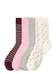 Lindex - 4-Pack Socks - Tavalised sokid - 36/38