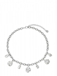 Bud To Rose - Kaia Charm Necklace Silver - Statement kaelakeed - ONE SIZE