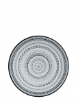Iittala - Kastehelmi Plate 170Mm Grey - V&auml;ikesed taldrikud - 170 MM