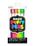 Ooly - Magic Puffy Pens 6 Pcs - Neon - Kirjatarbed - ONE SIZE