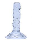 H&uuml;bsch - Doodle Candleholder Blue - K&uuml;&uuml;nlajalad - 11X17CM