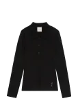 Calvin Klein - 100% Merino Ls Polo - Polod - XL