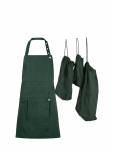 The Organic Company - Garden Apron And Foraging Bags (2 Pack) - P&otilde;lled - ONE SIZE