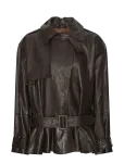 ROTATE - Biker Leather Jacket - Nahk - 34
