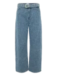 GANNI - Fluffy Denim Izey Belt - Laiad - 26
