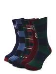 Polo Ralph Lauren - Crest & Striped Crew Sock 6-Pack - Tavalised sokid - 43-47