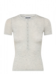 Weekday - Henley Short-Sleeved Top - L&uuml;hikeste varrukatega - M
