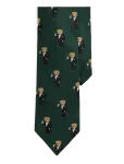 Polo Ralph Lauren - Graduate Martini Bear Silk Tie - Lipsud - ONE SIZE
