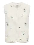 JDY - Jdysimina Teddy Flower Emb Waistcoat Otw - Fliis- ja teddy vestid - XS