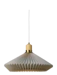 Halo Design - Paris Pendel &Oslash;56 - Sky Grey - Rippvalgustid - &Oslash; 56 CM