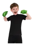 Rubies - Hulk Gloves - Kost&uuml;&uuml;mide aksessuaarid - ONE SIZE