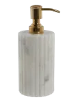 Lene Bjerre - Eliana Dispenser 8X8X18.5 Cm. White - Seebipumbad ja seebitopsid - 8X 18.5X 8CM