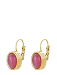 Bud To Rose - Retro Earring Pink/Gold - Rippuvad k&otilde;rvar&otilde;ngad - ONE SIZE