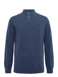 Polo Ralph Lauren - Custom Slim Fit Mesh Polo Shirt - Pikkade varrukatega - M