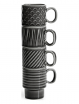 Sagaform - Coffee & More, Mulled Wine/Espresso Cup 4-P - Espressotassid - 10 CL