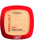L'Or&eacute;al Paris - L'or&eacute;al Paris Infaillible 24H Fresh Wear Foundation In A Powder 120 Warn Undertone 30 Ml - Jumestuskreemid - 9 g