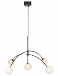 Marksl&ouml;jd Lighting - Heaven Pendant 5L Black/Opal - Rippvalgustid - ONE SIZE