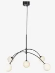 Marksl&ouml;jd Lighting - Heaven Pendant 5L Black/Opal - Rippvalgustid - ONE SIZE