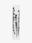 Kunstindustrien - Wax Alter Candles 5 X 25- Black Wild Flowers - Plokkk&uuml;&uuml;nlad - ONE SIZE