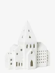 K&auml;hler - Urbania Lighthouse City White - Candlesticks & Tealight Holders - 21X20.5X8CM