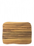 Aida - Raw Teak - Br&oslash;dsk&aelig;rebr&aelig;t 1 Stk 36X27X2 Cm - Wooden Cutting Boards - ONE SIZE