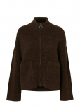 Selected - Slfsia Ras Ls Knit Zipper Cardigan Noos - Kardiganid - XL