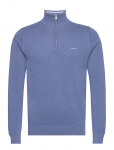 GANT - Cotton Pique Half Zip - Poolpika lukuga džemprid - XXXXL
