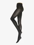 Lindex - Knitted Cotton Blend Tights - Pantyhose & Leggings - XL