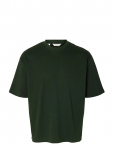 Selected - Slmlooseoscar Ss O-Neck Tee Noos - L&uuml;hikeste varrukatega - S