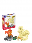 MEGA Pok&eacute;mon - Pok&eacute;mon Vulpix Evolution Set (145 Pieces) With 2 Poseable Action Figures For Kids - Ehituskomplektid - ONE SIZE