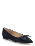 Lauren Ralph Lauren - Londyn Bow-Trim Suede Ballet Flat - Baleriinad - 41