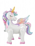 Joker - Foil Balloon Unicorn 3D - Peotarbed - 68X57CM