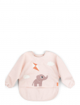 Done By Deer - Sleeved Pocket Bib Playground Powder - Pikkade varrukatega pudip&otilde;lled - ONE SIZE