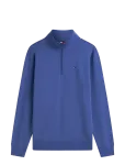 Tommy Jeans - Tjm Reg Fleece 1/4Zip Mock Ext - Poolpika lukuga džemprid - S